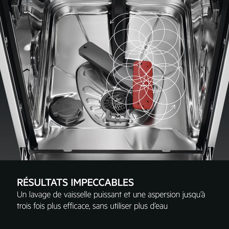 aeg ffb74717pm lave vaisselle 60 cm avec glasscare et maxiflex