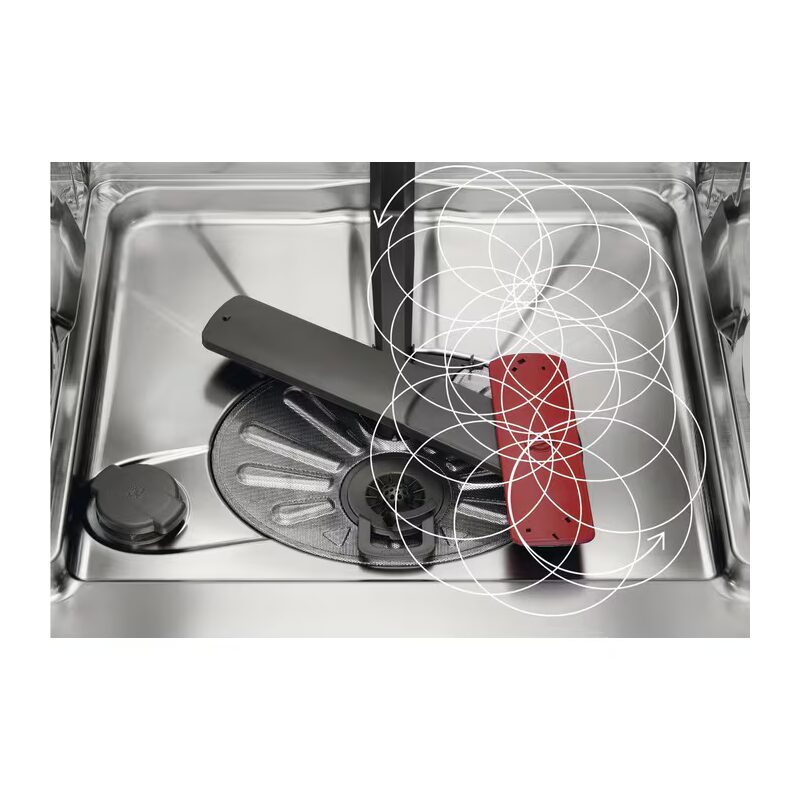 aeg ffb74717pm lave vaisselle 60 cm avec glasscare et maxiflex