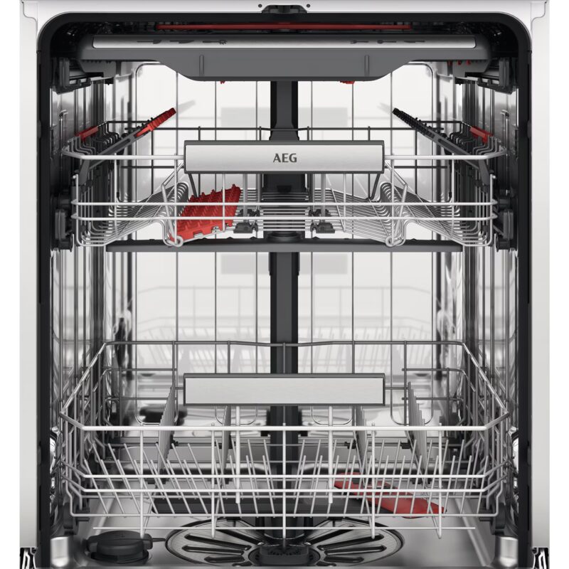 aeg ffb74717pm lave vaisselle 60 cm avec glasscare et maxiflex