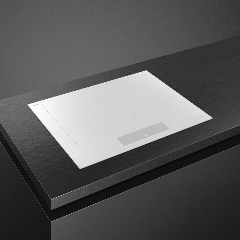 smeg sim3644mwh table de cuisson induction 60 cm blanc mat