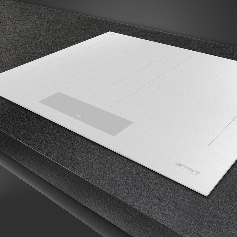 smeg sim3644mwh table de cuisson induction 60 cm blanc mat