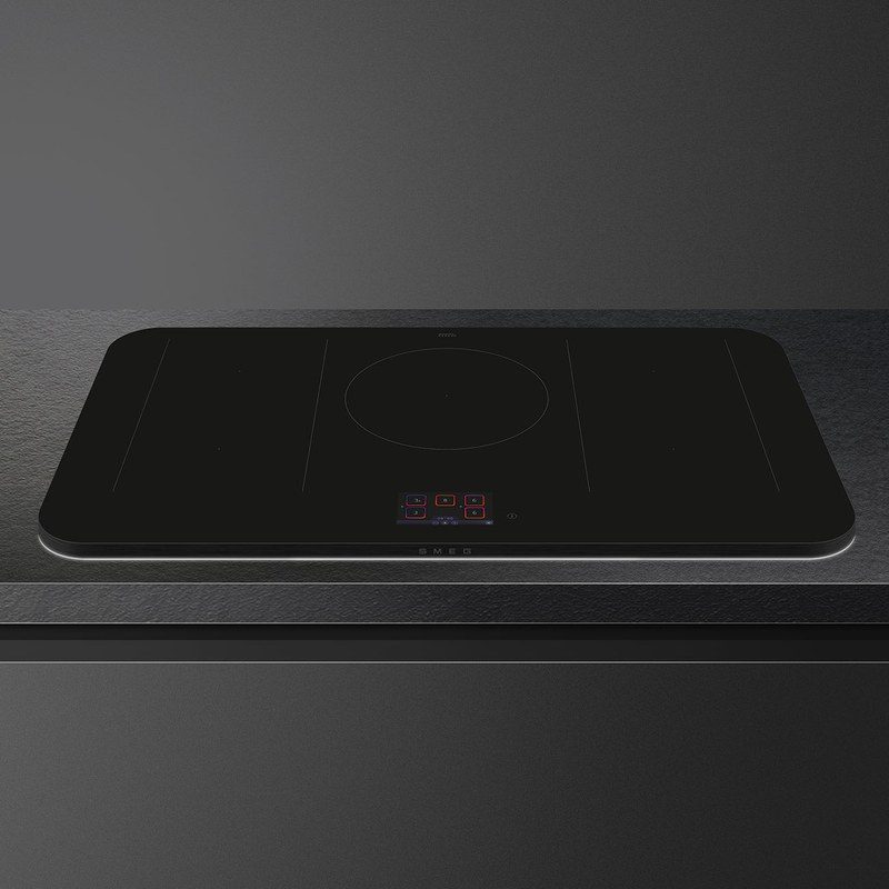 smeg sisl7955mb table de cuisson induction 90 cm multizone