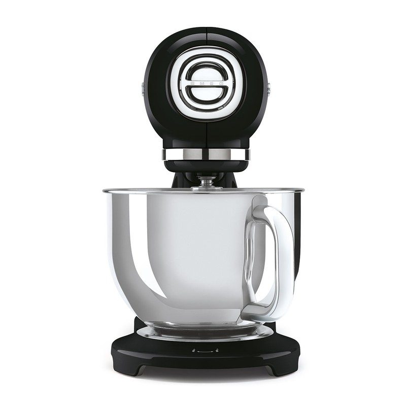 smeg smf05bleu robot sur socle 4,8 l noir brillant