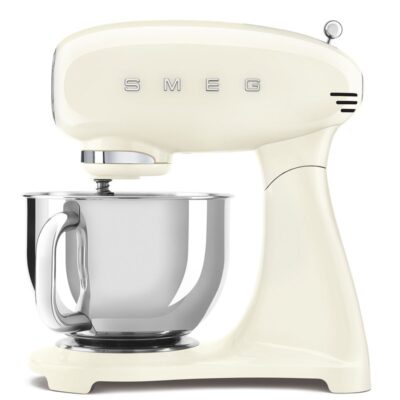smeg smf05creu robot sur socle années 50 4,8 l crème