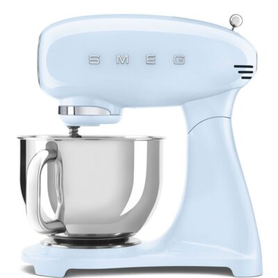 smeg smf05pbeu robot sur socle bleu azur 4,8l 1000w