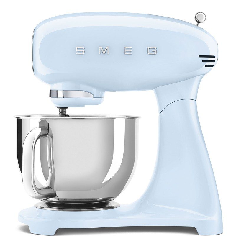 smeg smf05pbeu robot sur socle bleu azur 4,8l 1000w