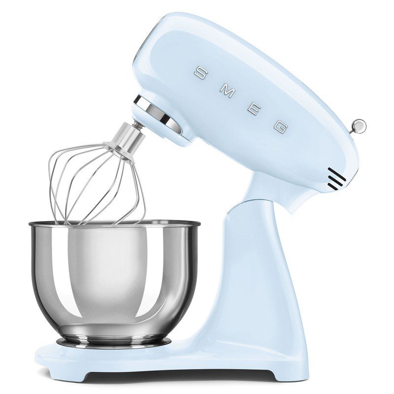 smeg smf05pbeu robot sur socle bleu azur 4,8l 1000w