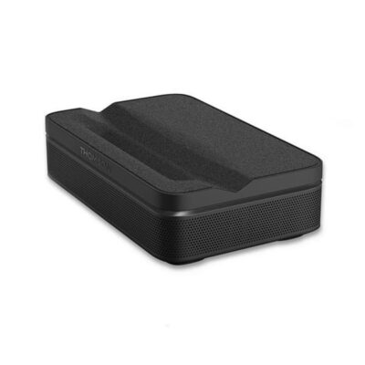 Vidéoprojecteur noir compact design moderne Thomson