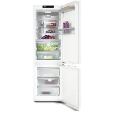 miele kfn 7774 b combiné réfrigérateur/congélateur encastrable 245l avec perfectfresh active
