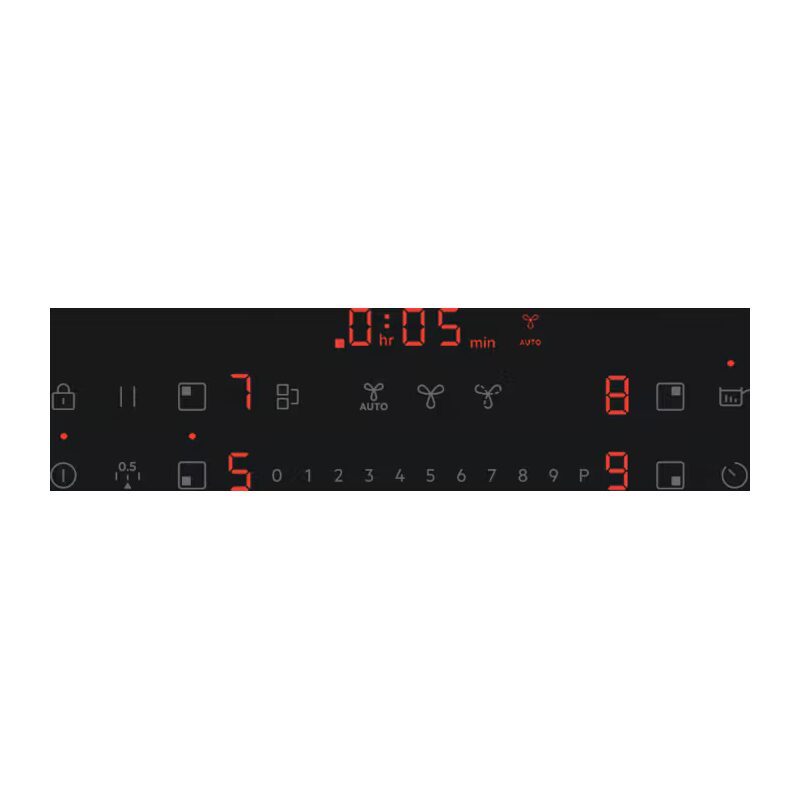 Panneau de commande plaque à induction numérique