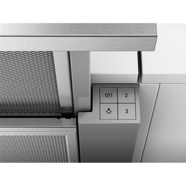 Panneau de commande hotte aspirante inox