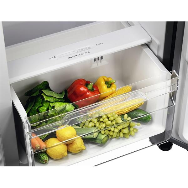electrolux eat6me53e0 réfrigérateur side by side 532l cooling 360°