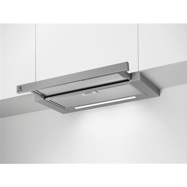 Hotte de cuisine encastrable en acier inoxydable