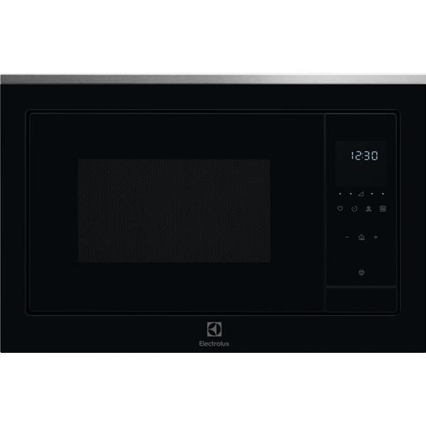 Micro-ondes encastrable noir avec écran numérique