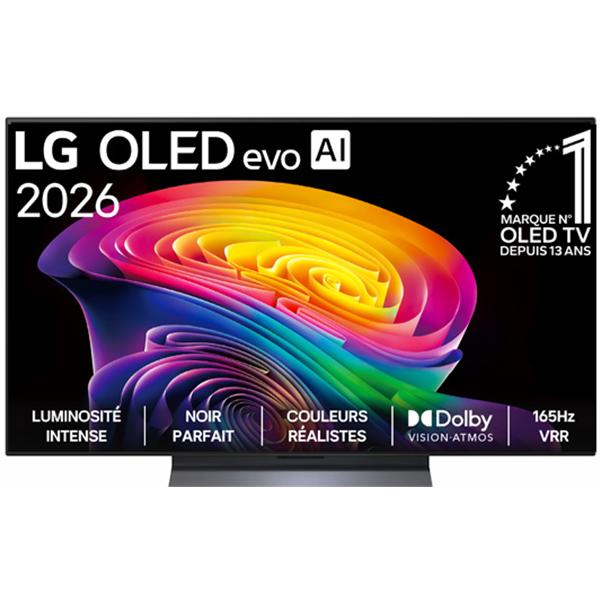 lg oled48c64la téléviseur oled evo 48" 4k uhd premium