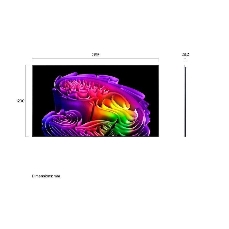 Rose abstraite multicolore sur fond noir