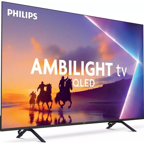 Téléviseur Philips Ambilight TV QLED avec scène équestre