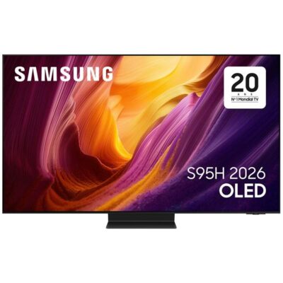 Téléviseur Samsung S95H 2026 OLED écran coloré