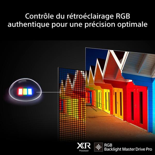 sony k55xr75m2b téléviseur 75" bravia 7 ii true rgb 4k hdr