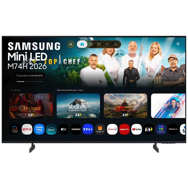 Téléviseur Samsung Mini LED avec interface Smart TV