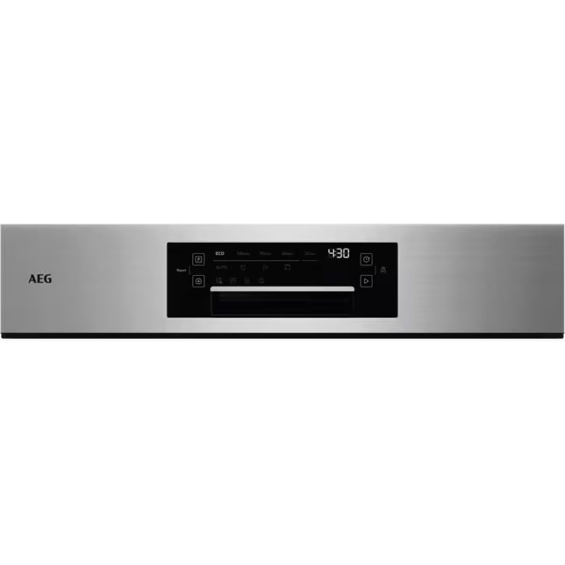 Panneau de commande four AEG inox numérique