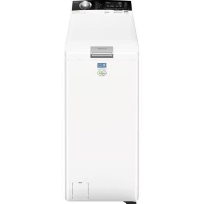 Machine à laver à chargement par le dessus blanche