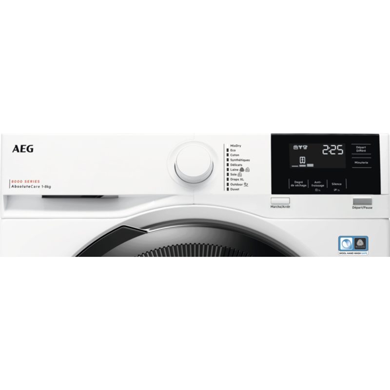 Panneau de commande lave-linge AEG moderne