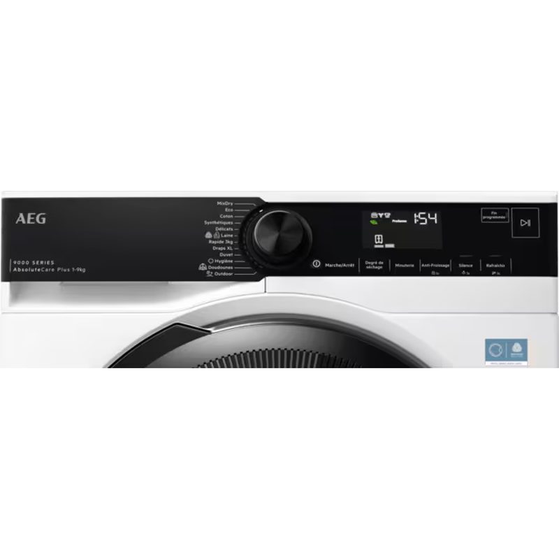 Panneau de commande lave-linge AEG 9000 Series