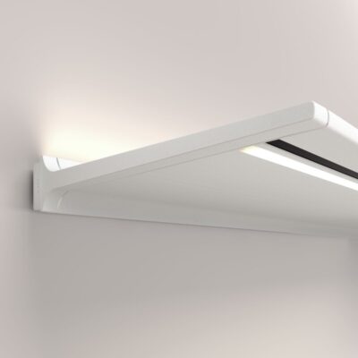 novy 720201 Éclairage novy shelf 125 mineral white avec commande gesture control
