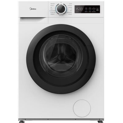 midea mf110w60d/w fr lave linge frontal slim 6 kg 1000 tr/min vapeur