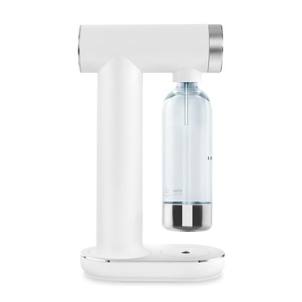 smeg skc01whm machine à soda et eau gazeuse blanc mat