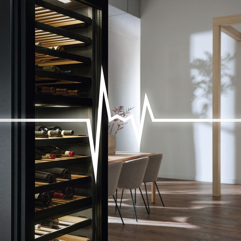 miele kwt 4995 f cave à vin posable 3 zones de température