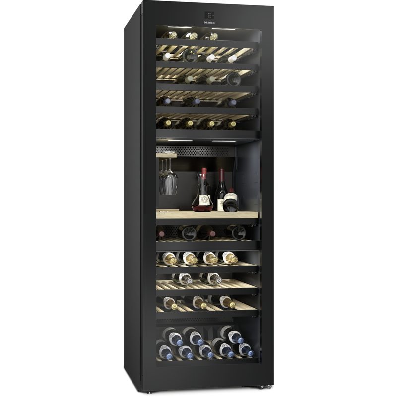 miele kwt 4999 f cave à vin posable 3 zones température flexiframe