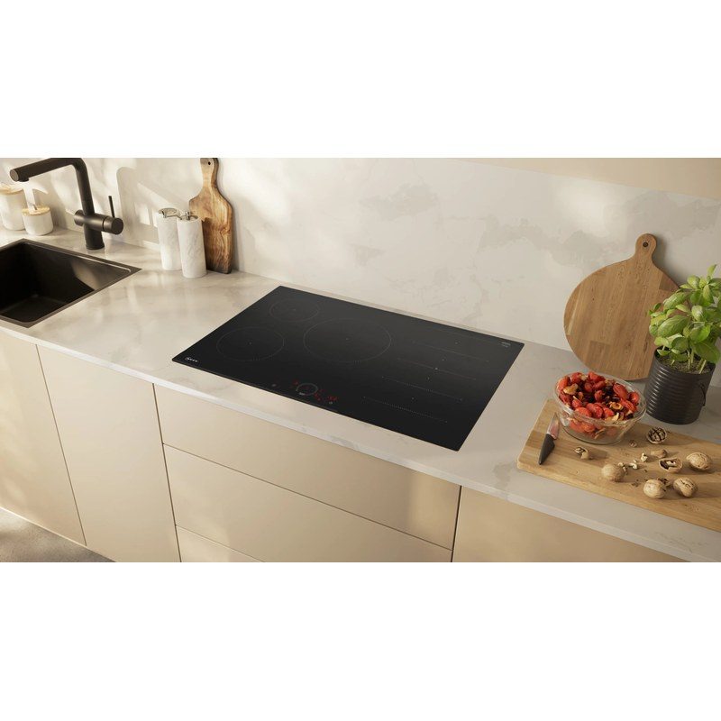 neff n 70 t68fhv4l0 plaque induction flex 80 cm 5 foyers twist touch home connect