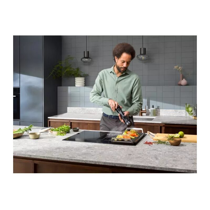 electrolux kcc73443 plaque induction aspirante 68 cm avec hotte intégrée