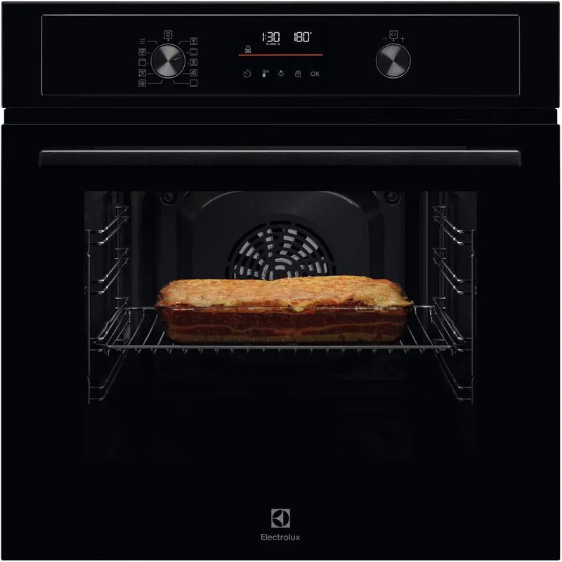 electrolux eoh4p66bk four encastrable série 300 cuisson homogène et nettoyage pyrolyse