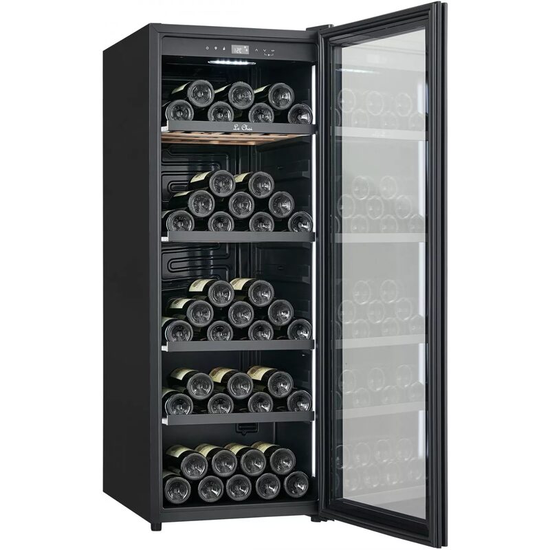 le chai lct1fs105 cave à vin tempérée pose libre 105 bouteilles