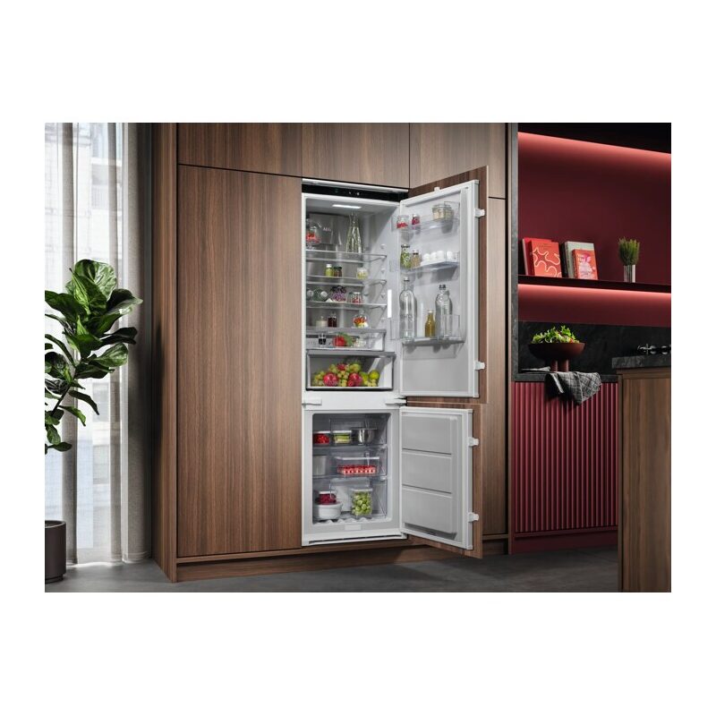 aeg 8000 tc8ms18fds réfrigérateur congélateur encastrable 178 cm greenzone+ no frost classe d