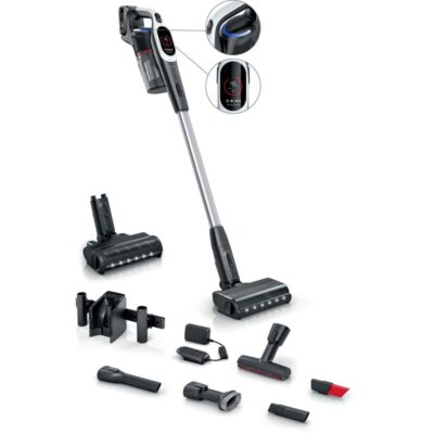 bosch exclusiv bxs931wqc aspirateur rechargeable unlimited 9 blanc technologie microclean