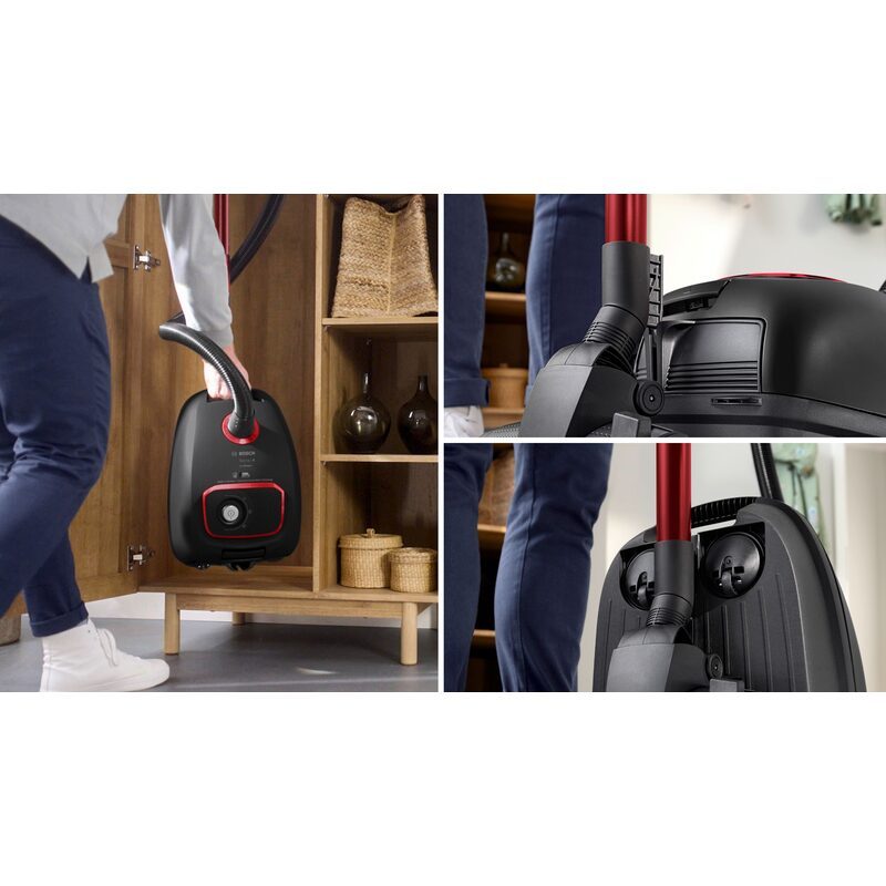 bosch exclusiv bgd41mpow aspirateur avec sac propower turbobrosse