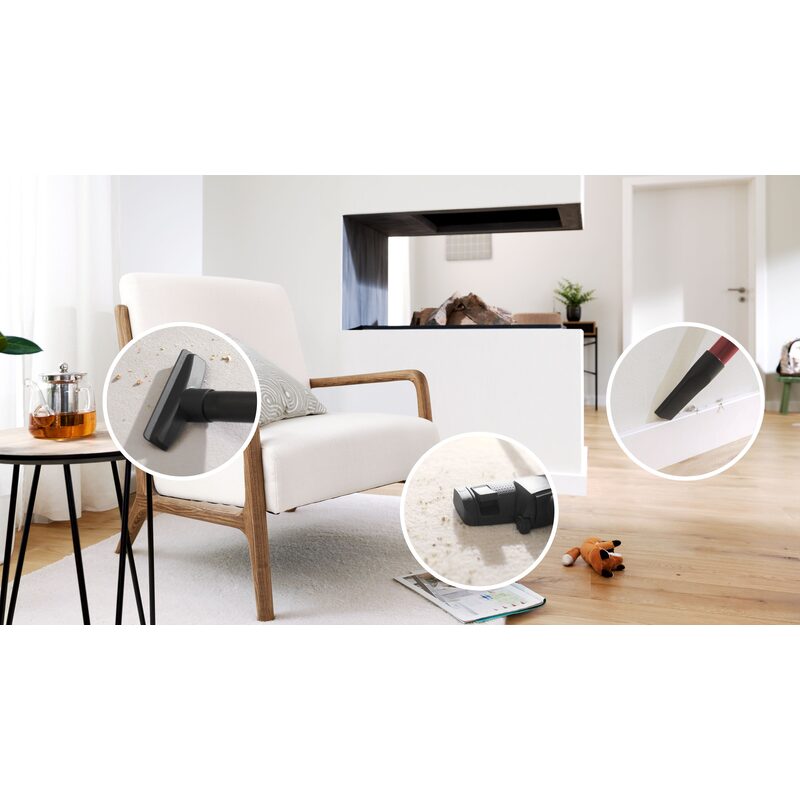 bosch exclusiv bgd41mpow aspirateur avec sac propower turbobrosse