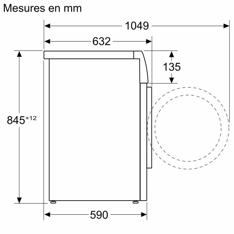 siemens extraklasse wg44j207fr iq500 machine à laver hublot 9 kg 1400 tr/min