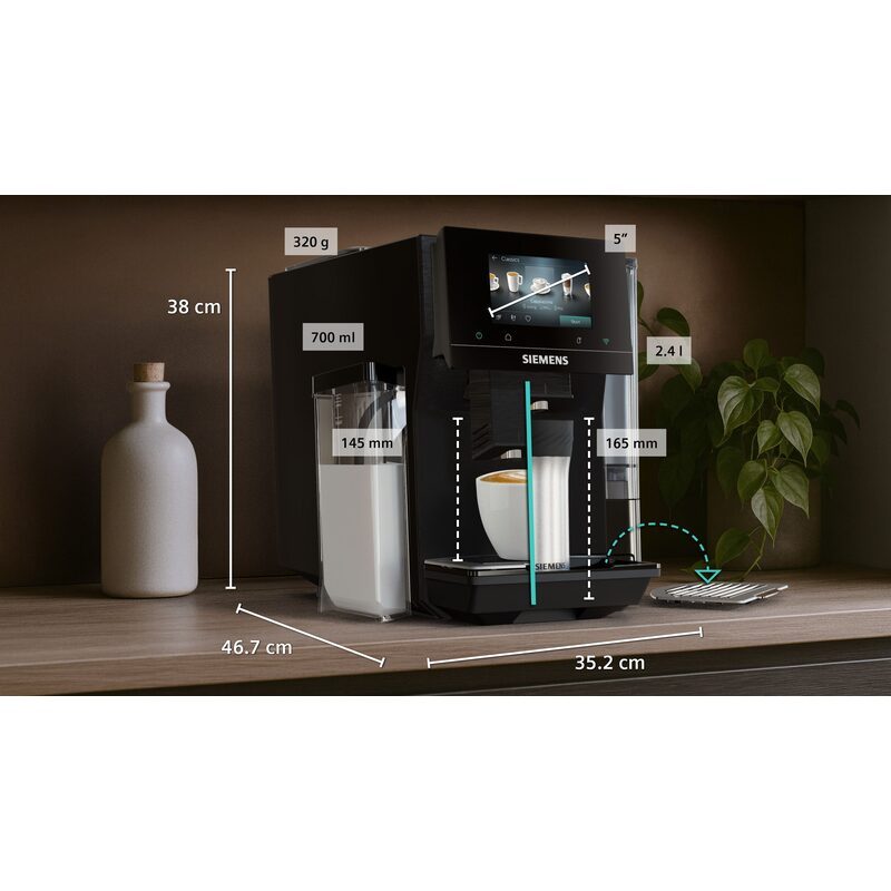 siemens extraklasse tq727ef5 machine à café tout automatique iaroma
