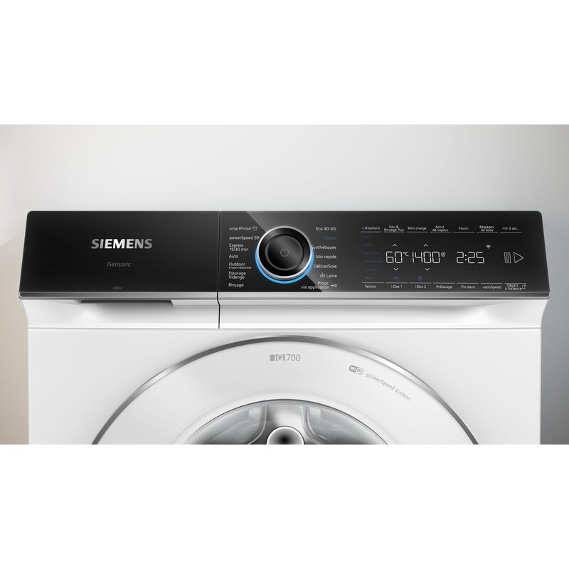 siemens extraklasse wg64b2a9fr iq700 machine à laver hublot 11 kg 1400 tr/min