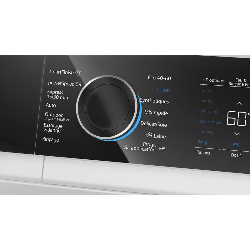 siemens extraklasse wg64b2a9fr iq700 machine à laver hublot 11 kg 1400 tr/min