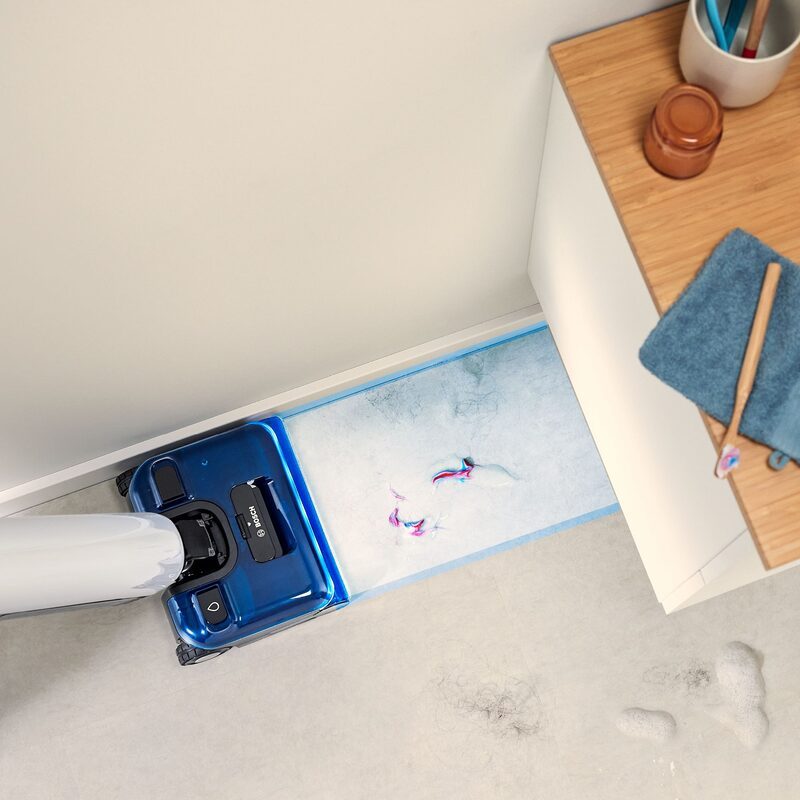 bosch exclusiv bhf41we aspirateur laveur oneflow avec auto nettoyage