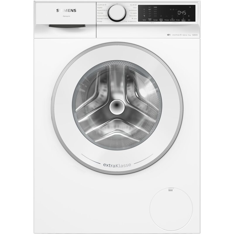 siemens extraklasse wg44j207fr iq500 machine à laver hublot 9 kg 1400 tr/min