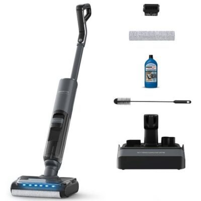 rowenta yy5982fe aspirateur laveur sans fil x clean 7 pro nettoyage 2 en 1 puissant