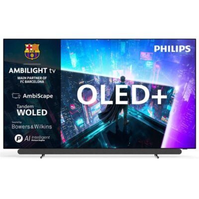 philips 65oled911 téléviseur 4k oled+ ambilight 65 pouces