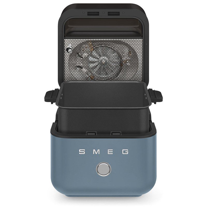 smeg afc01sbmeu air fryer 7l capacité et cuisson à air chaud pulsé
